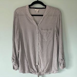 Joie 100% silk blouse, size medium